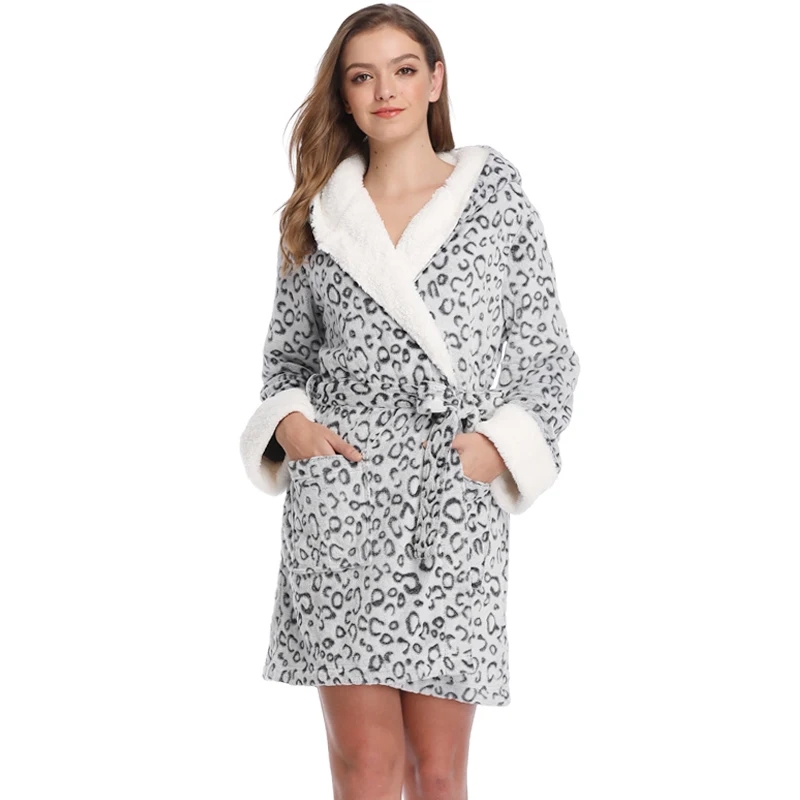 Classy Fleece Kimono Sleepwear-0