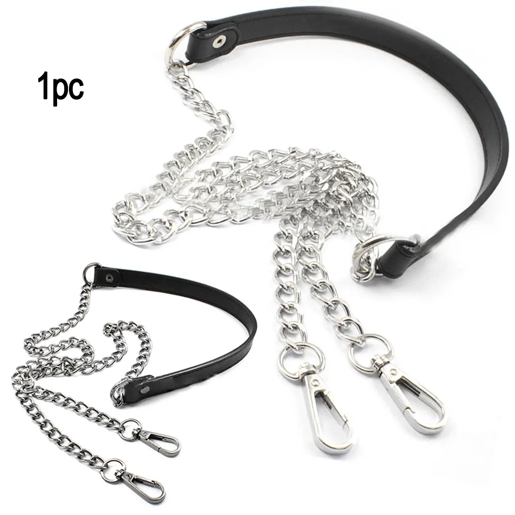 High Quality Bag Chain Replacement Metal& PU Leather Strap Alloy Buckle for DIY Handbag Shoulder Bag 120cm Bag Accessories