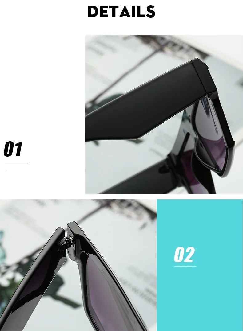 Модные зеркальные пластиковые женские солнцезащитные очки для путешествий UV400 фирменный дизайн роскошные квадратные большие сексуальные женские солнцезащитные очки