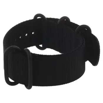 

For Garmin Fenix 3 /HR Nylon Strap Wrist Watch Band Black