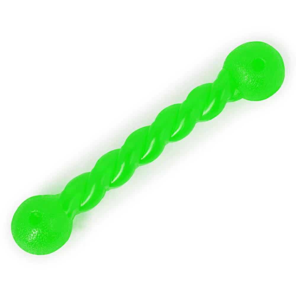 Pet Dog Twist Stick Жевательная томолярная и тренировочная Интерактивная резиновая игрушка для восстановления палка для собак аксессуары для щенков игрушки для щенка