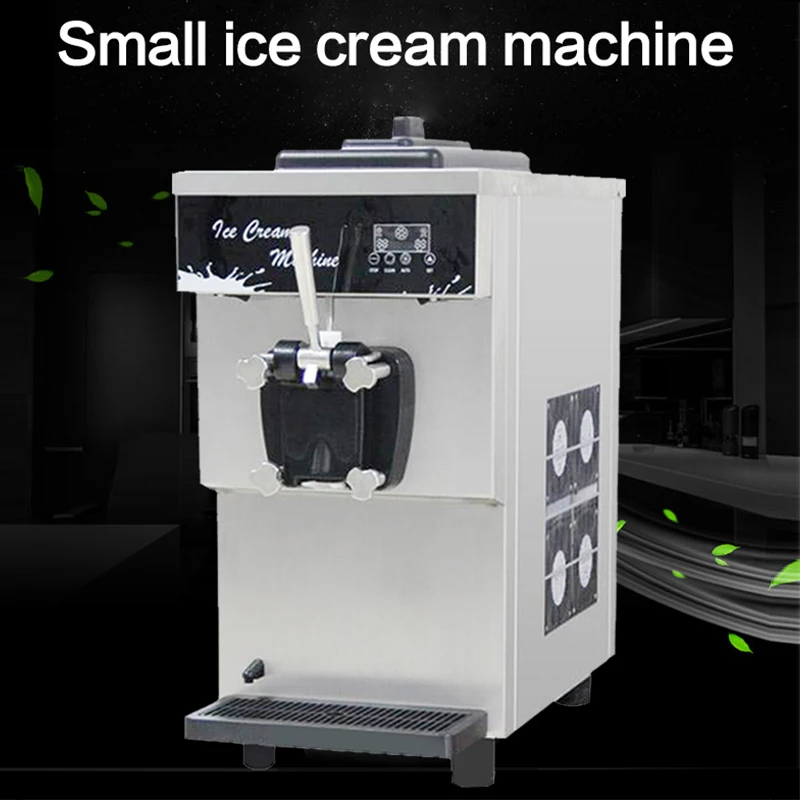 Машина для мороженого, коммерческая маленькая настольная автоматическая машина для мягкого мороженого, BDB7116, машина для сладкого мороженого