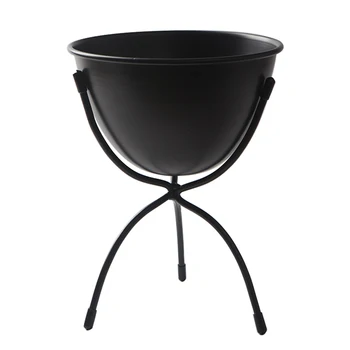 

Metal Potted Plant Stand Bar Balcony Bedroom Multifunction Office Home Single Layer Simple Modern Flower Pot Holder Living Room