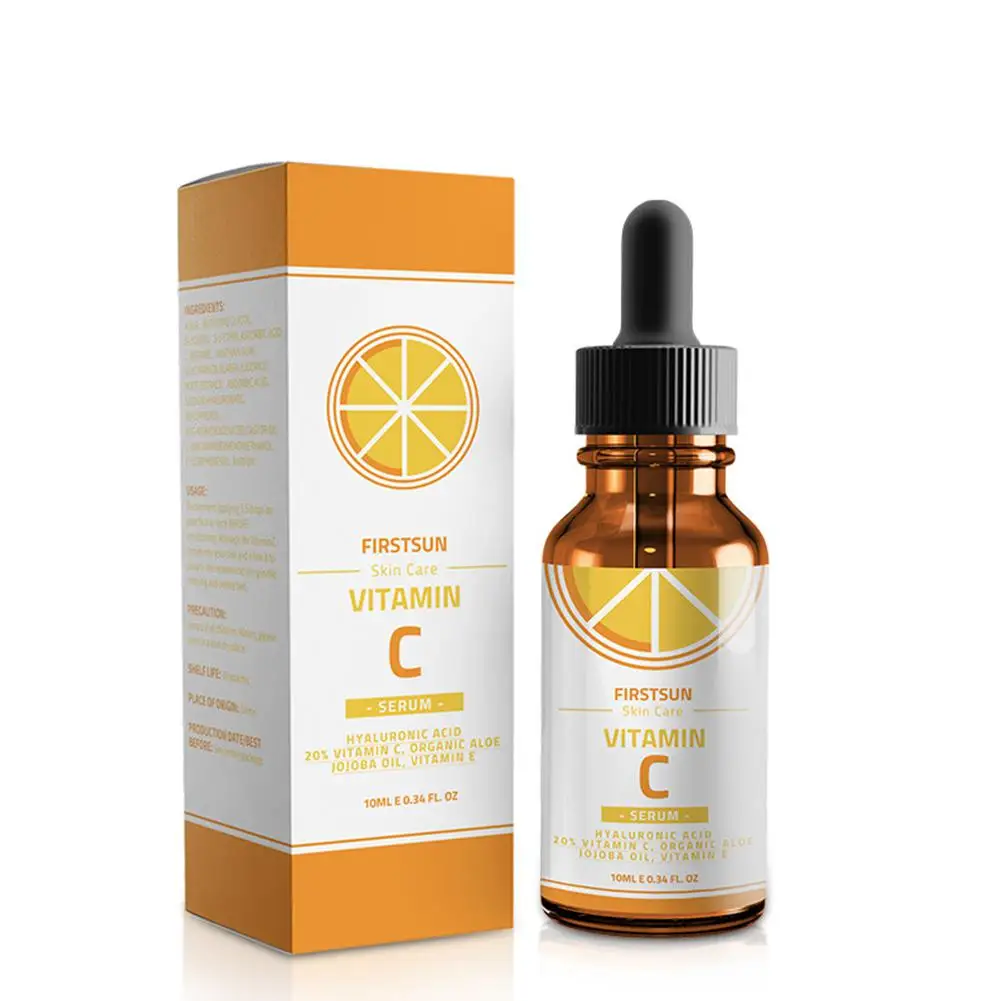 

VIBRANT GLAMOUR Vitamin C Hyaluronic Acid Face Serum Skin Care Anti Aging Moisturizing Whitening Essence Beauty Serums