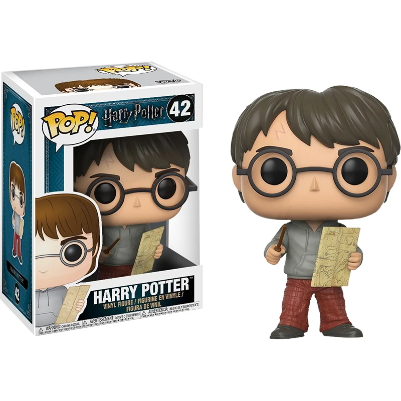 box FUNKO POP Hot Movie Harri Potter 42# ПВХ фигурка brinquedos Коллекционная модель игрушки для детей подарок на Рождество и день рождения - Цвет: box