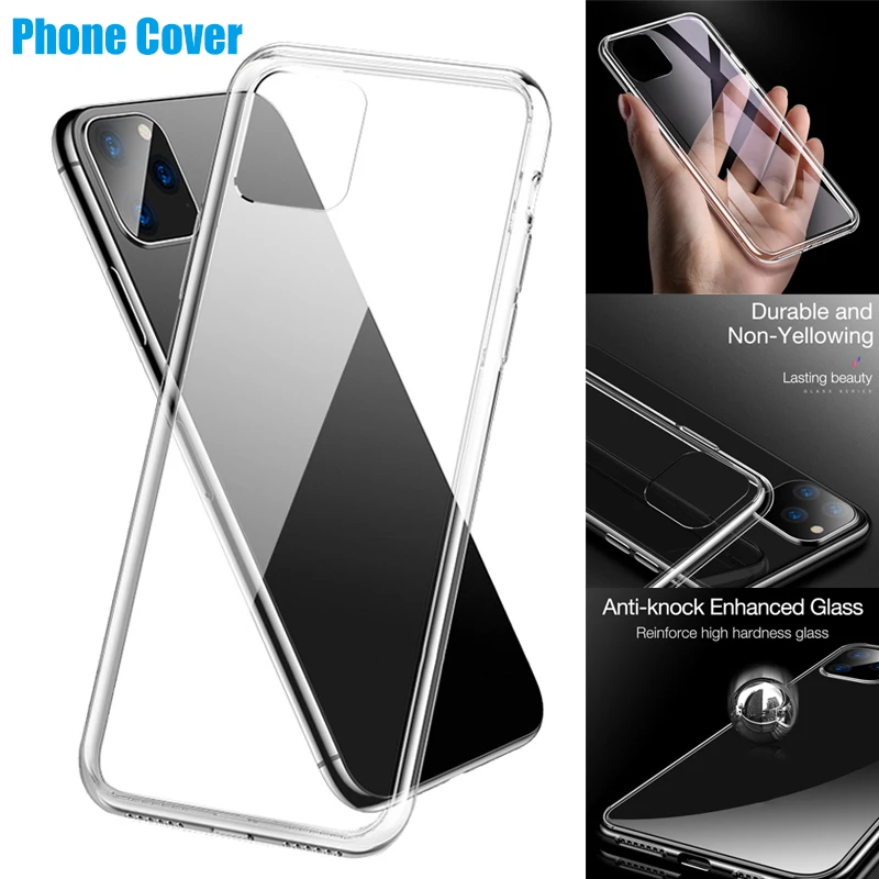 

For iPhone 11 2019 Case Clear Shockproof Cover Compatible for iPhone 11 / 11 Pro / 11 Pro Max HSJ-19