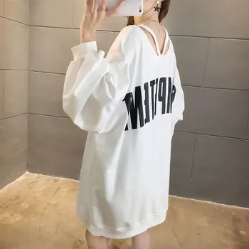 

M-2XL Woment Sweetshirt Plus Size Oversize V-necked Design 3 Color Spring Fall Cool Japan Casual Wear Female Smart Shirts