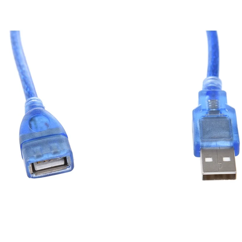 Короткий USB 2,0 A женский и мужской Удлинительный кабель