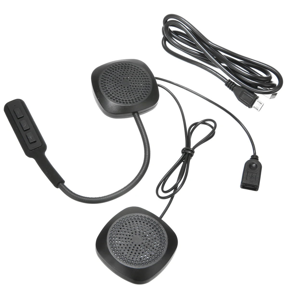 1 компл. Высокое качество наушники Динамик мотоциклетный шлем Bluetooth гарнитура наушники микрофон стерео Hands Free DC5V V4.2+ bR+ EDR