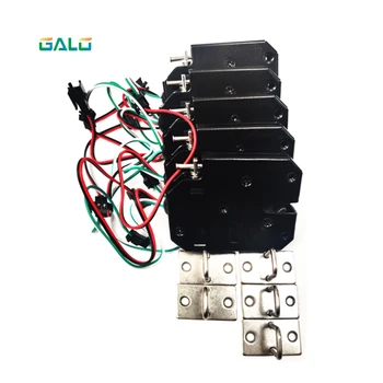 

5pcs DC 12V 2A Solenoid Electric Control Cabinet Drawer Lockers Lock Pudsh-push Design with signal feedback and auto opening