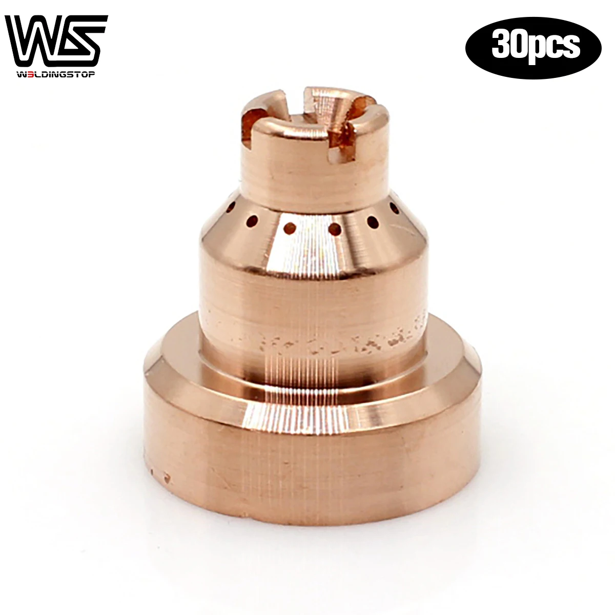 5Pcs Plasma Cutter Nozzle Copper Shield Cap Cutting Torch Welding Parts 220047