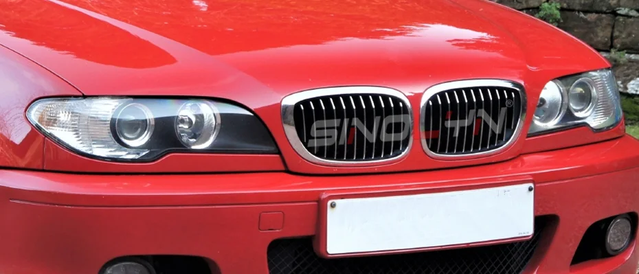 Switchback LED Angel Eye For BMW E46 Coupe Convertible 325ci 330ci LCI  Headlight