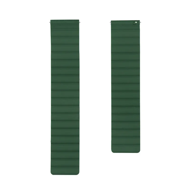 Magnetic Loop Silicone Watch Strap Band - 20mm & 22mm
