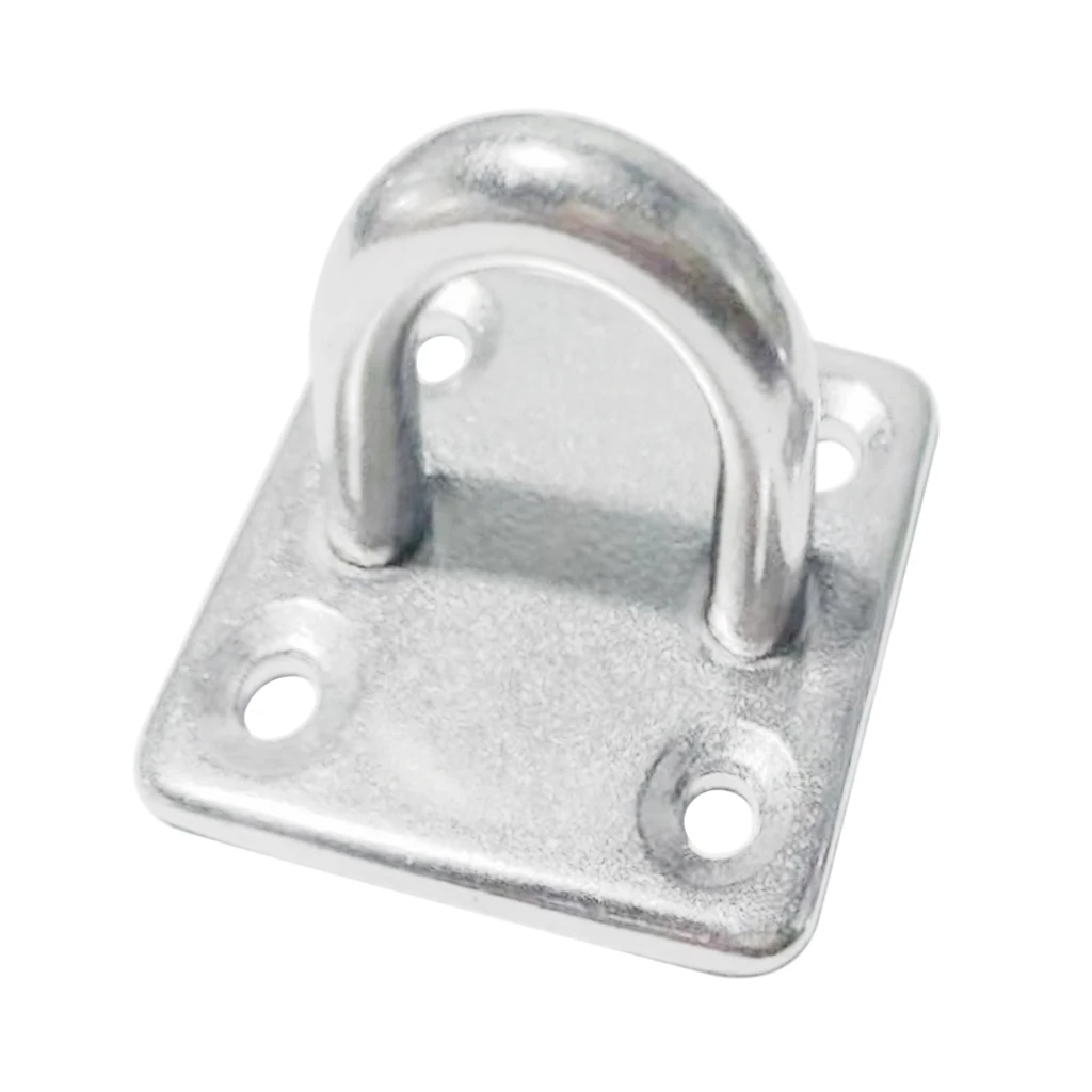 

304 Stainless Steel 5/6/8/10mm Square Eye Plates Marine SS Pad Boat Rigging