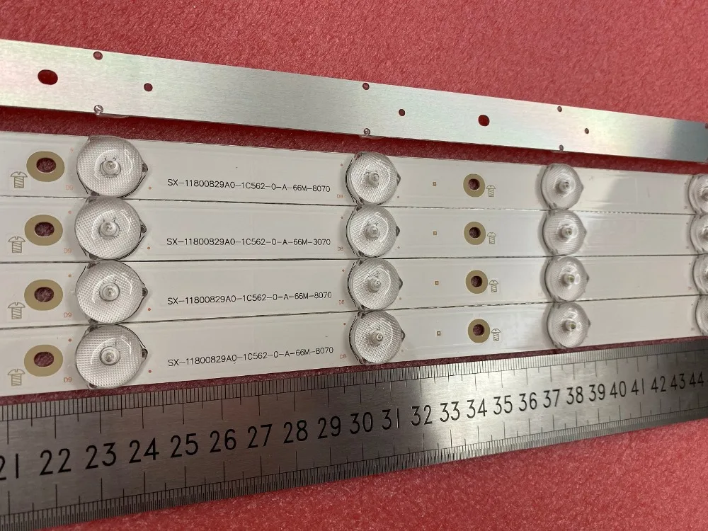 Новинка, 5 шт., 12 Светодиодный светодиодный подсветка полосы для 43PUS6551 43PUS6401 LB43014 V0_00 43PUS6501 43PUS6101 43PUS6201 TPT430U3 43PUH6101