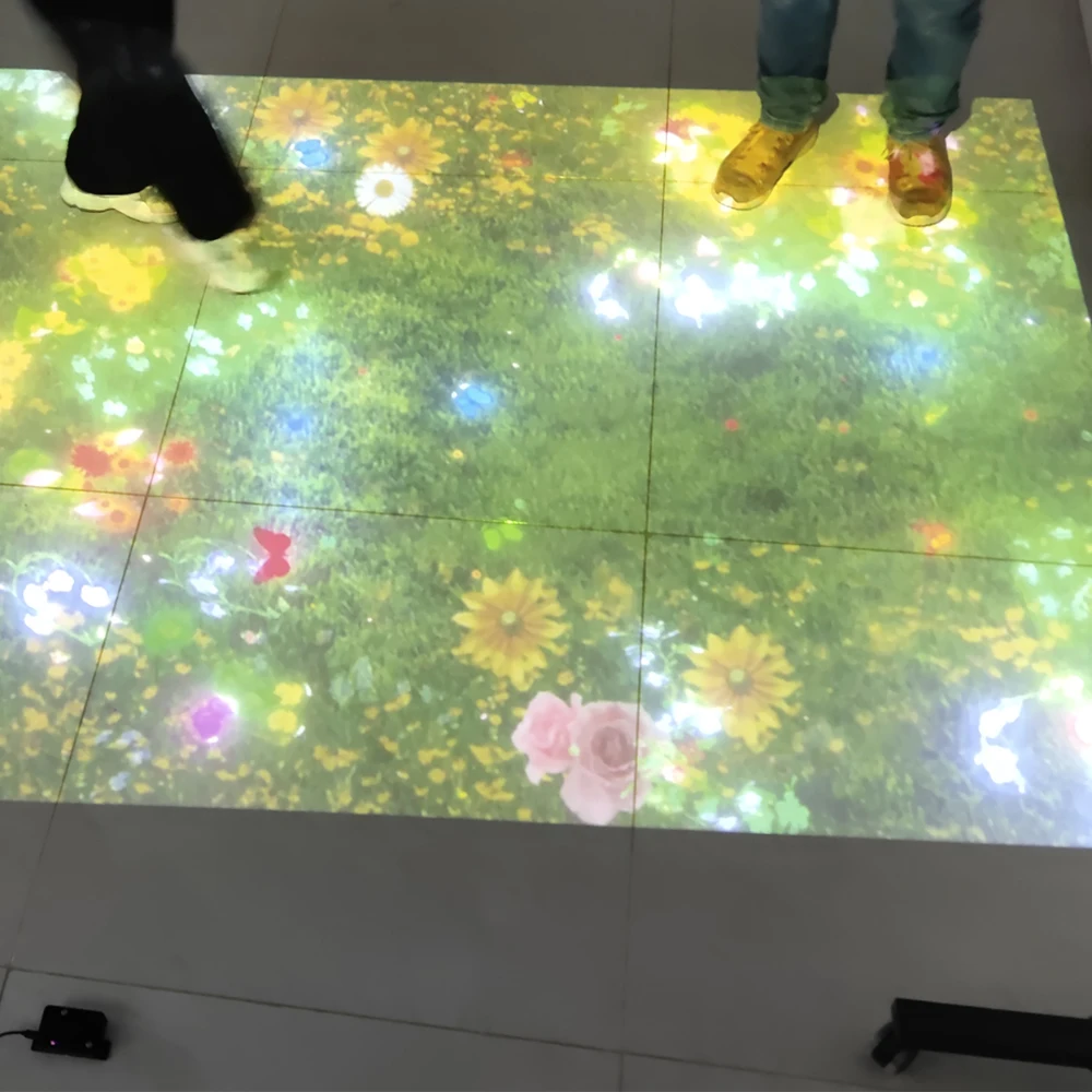 몰입형 게임 3D 인터랙티브 플로어 프로젝션 시스템 소프트웨어, 어린이 놀이용 방수 고해상도 효과, 28 가지