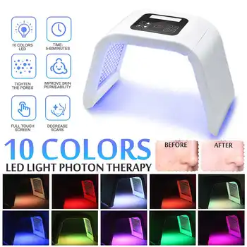 

10 Colors Professional Photon PDT Led Light Facial Mask Machine Facial Skin Rejuvenation Light Therapy PDT Beauty Machine
