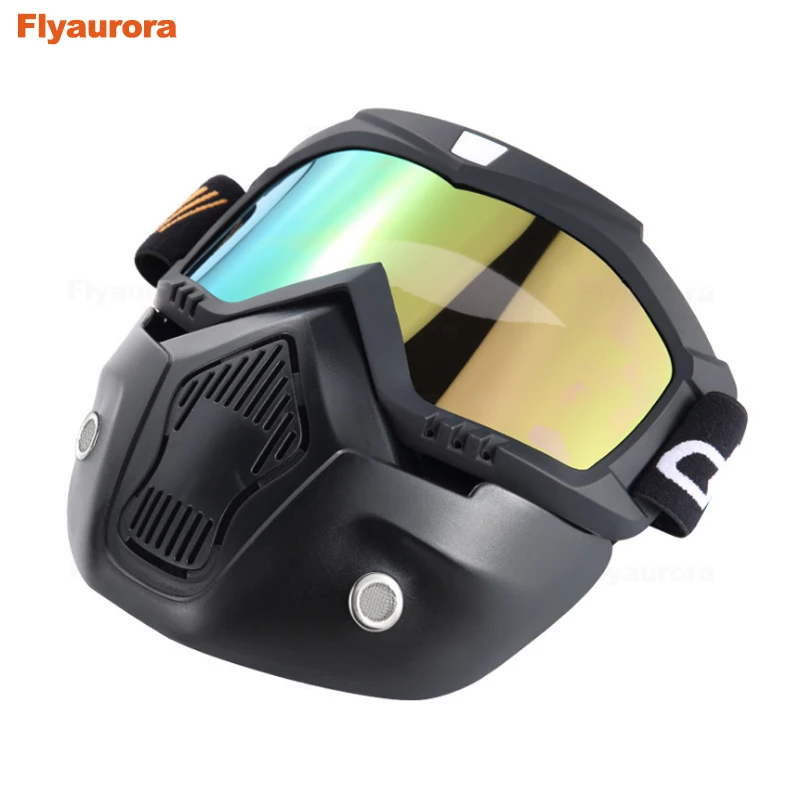 Gafas moto rcycle очки маска шлем для мотокросса c очками очки ветрозащитные Внедорожные мото кросс шлемы с очками велосипед Спорт Glasse