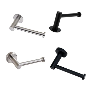 

Anti-rust Towel Hanger Stainless Steel Bathroom Shelf Towel Resistant Corrosion Paper Holder for Household Bathroom Supplies