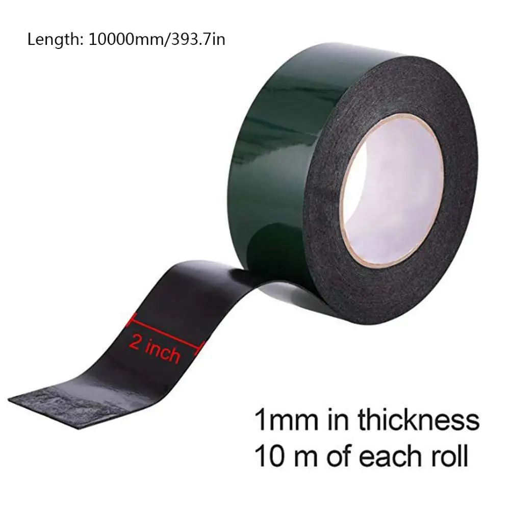 

Double Sided Sponge Tape Adhesive Sticker Foam Glue Strip Sealing Sponge Foam Rubber Tape Acrylic Strong Foam Glue