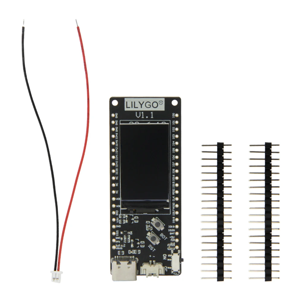 LILYGO TTGO   , T8 ESP32-S2, V1.1, ST77789, 1.14 ġ LCD ÷, CŸ Ŀ, TF ī   