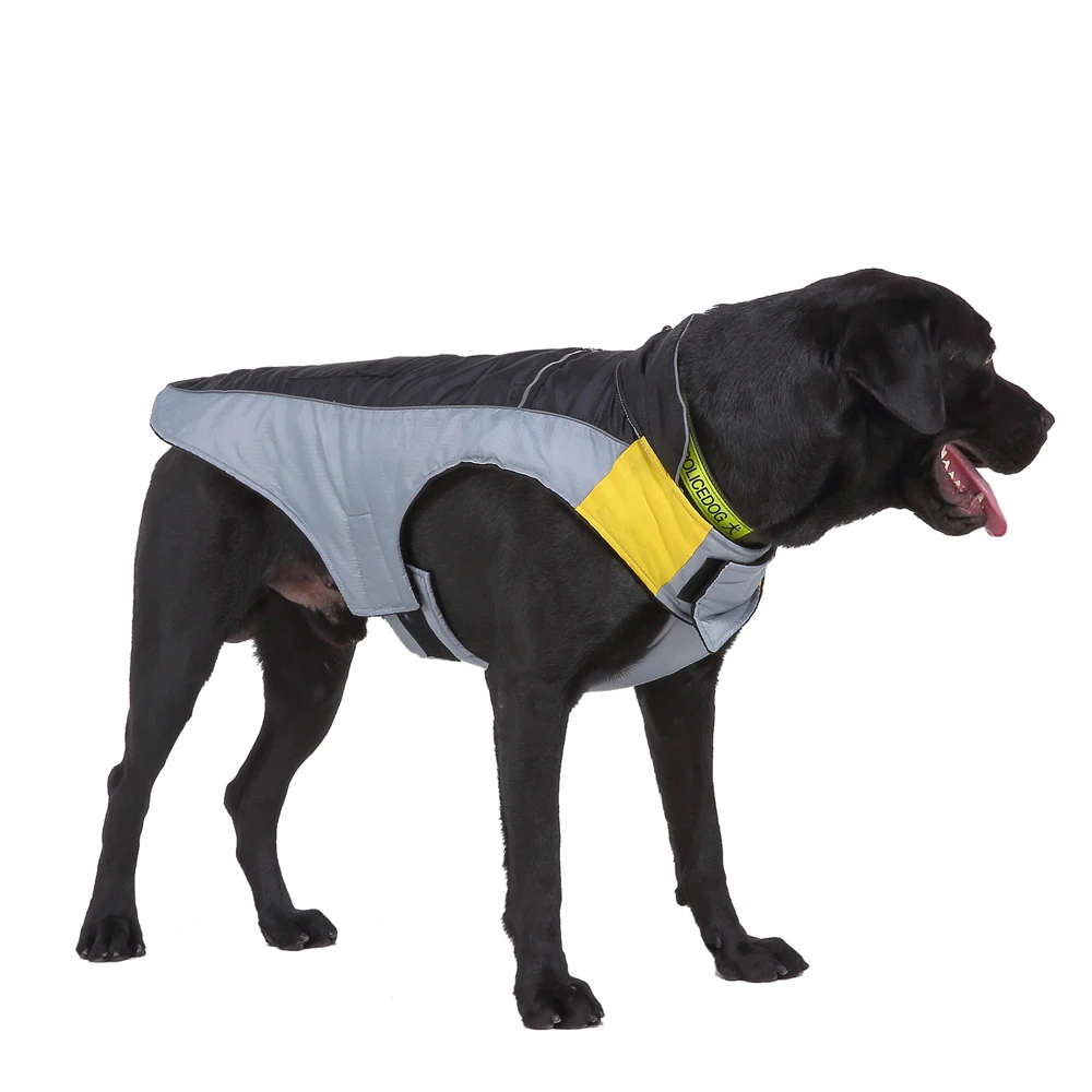 Hoomall большая собака ветрозащитная одежда худи для домашних собак Куртки Светоотражающие большие собаки верхняя одежда зимняя теплая куртка для домашних животных