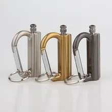 Metal Carabiner Creative Million Matches Creative Windproof Waterproof Universal Match Portable Keychain Waterproof Matches matches selector