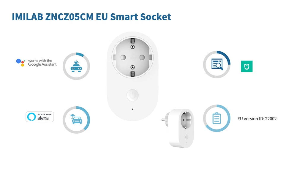 Xiao mi I mi LAB ZNCZ05CM EU умная розетка Беспроводная mi wifi умная розетка Интеллектуальный переключатель времени энергосберегающий пульт дистанционного управления