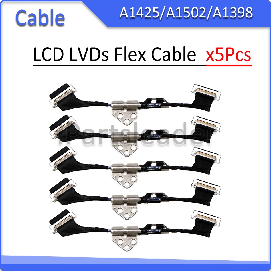 5 шт./лот оригинальный A1425 A1502 A1398 ЖК-дисплей LED LVDs экран дисплей гибкий кабель для