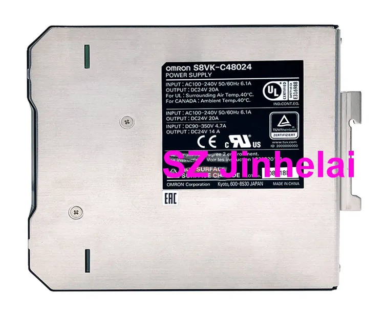 OMRON S8VK-C48024 аутентичный импульсный источник питания 480 Вт 24VDC 20A