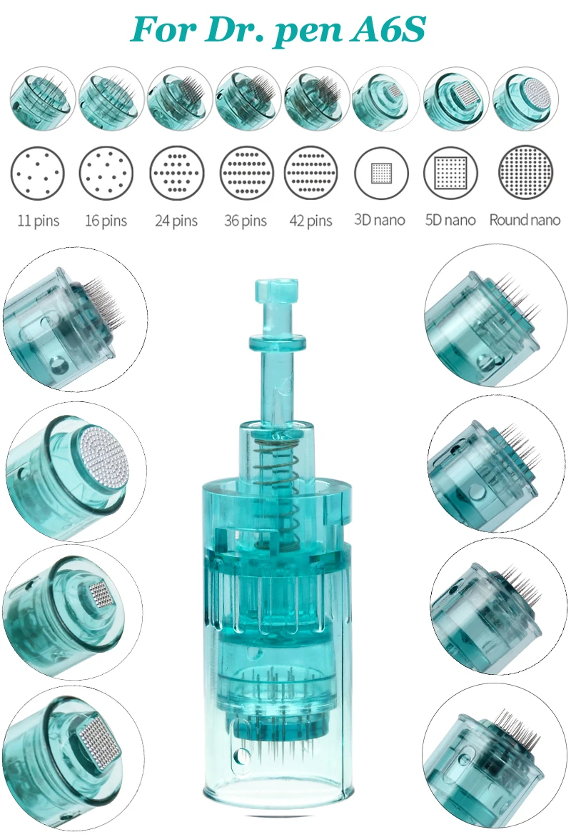 Dr pen ultima a6s elektrisk microneedling dermapen för hudvård_voghion.com