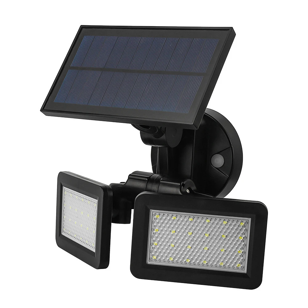 

48LEDs Solar Light PIR Motion Sensor Super Bright Solar Powered Spotlights Lamp Waterproof For Outdoor Garden Decoration