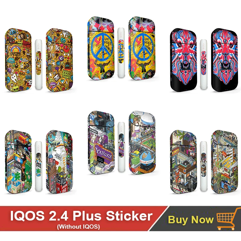 

Scrawl 3M PVC Printing Label Anti-scratch Decorative Skin Sticker for IQOS 2.4 Plus for iqos decals