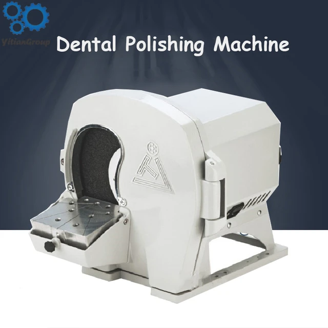 $177.08 Dental Gypsum Finishing Machine Correcting Machine Water Mill Dry Grinder Polishing Machine Grinding Machine Resin Emery