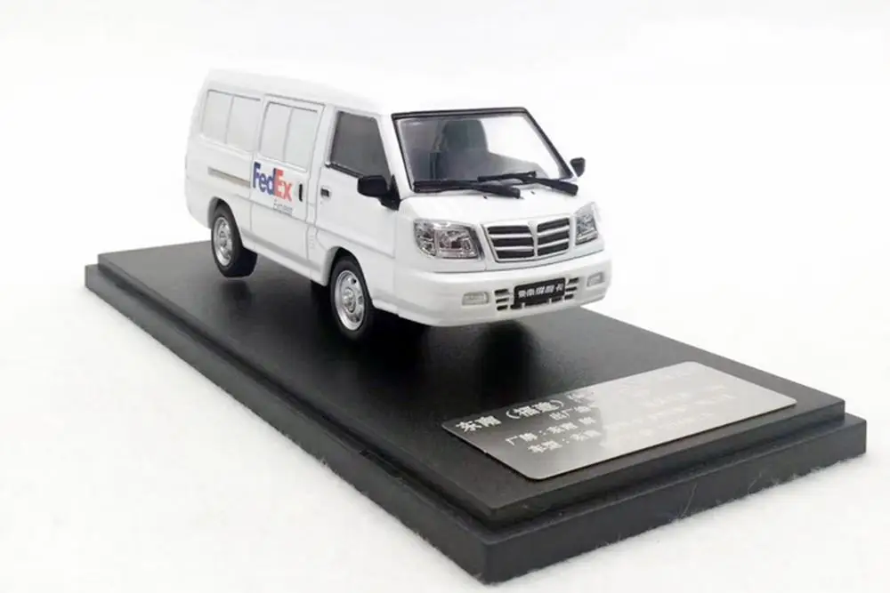 1/43 марка mitsubishi delica L300 Van FedEx Ограниченная серия литье под давлением модель автомобиля подарок