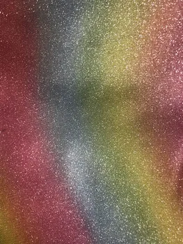 

David-9.8910 embroidered Mesh Tulle fabric Factory price sequins Nigerian lace fabrics