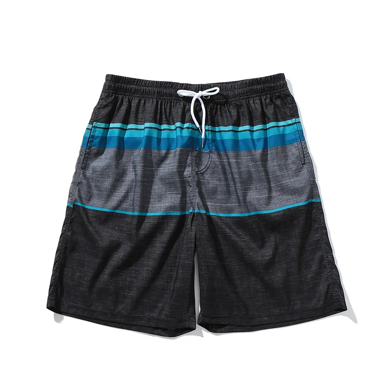 Black Friday Men's Beach Trousers Quick-drying New Five-point Lncreased Size With Underpants HM02