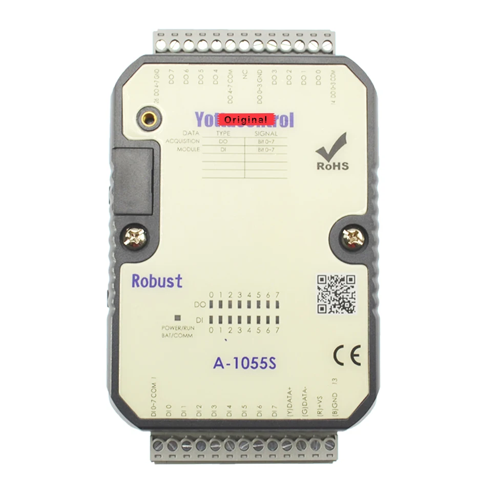 8DI 8DO 8-позиционный переключатель передача количества RS485 цифровой Modbus RTU/ASCII