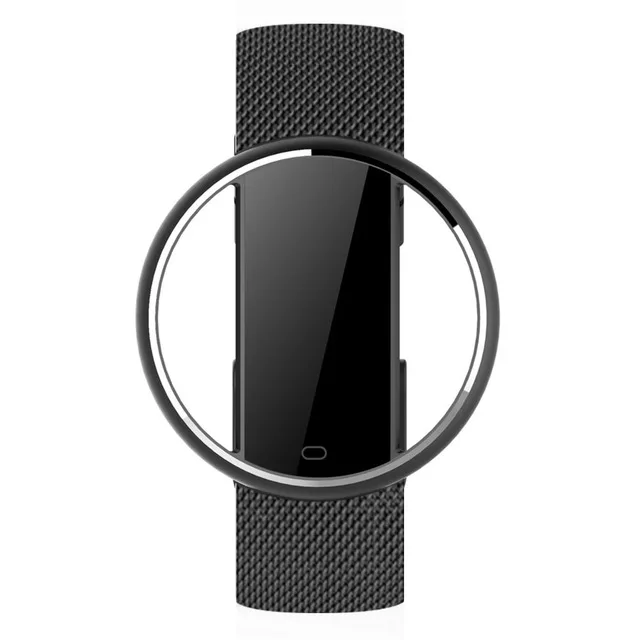 E99 Смарт-часы Bluetooth шаг монитор сердечного ритма кровяное давление кислородный сон фитнес-трекер IP67 водонепроницаемый спортивный браслет - Цвет: black steel