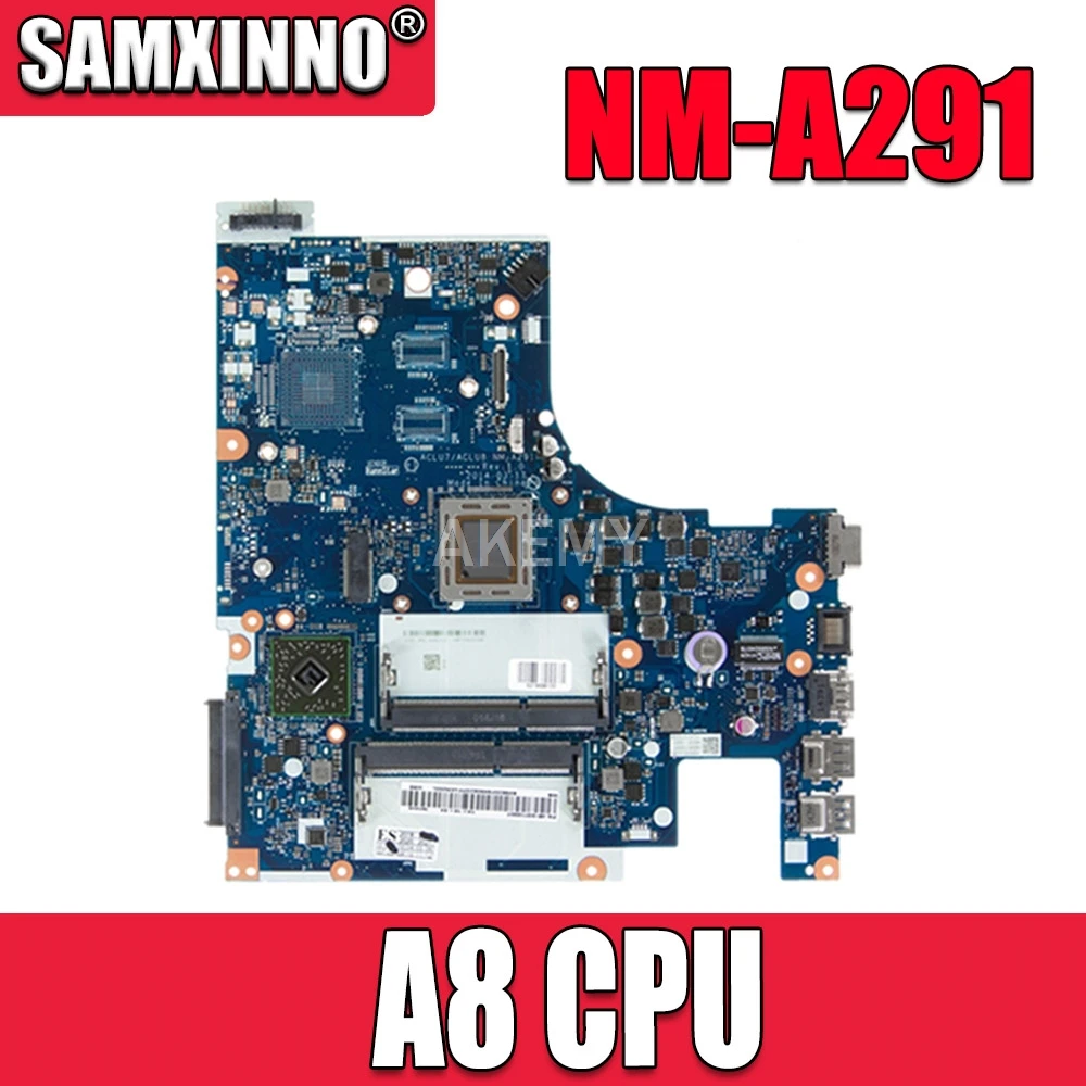 ACLU7 / ACLU8 NM-A291 для Lenovo Z50-75 G50-75M материнская плата ноутбука CPU A8 DDR3 100% тестовая работа
