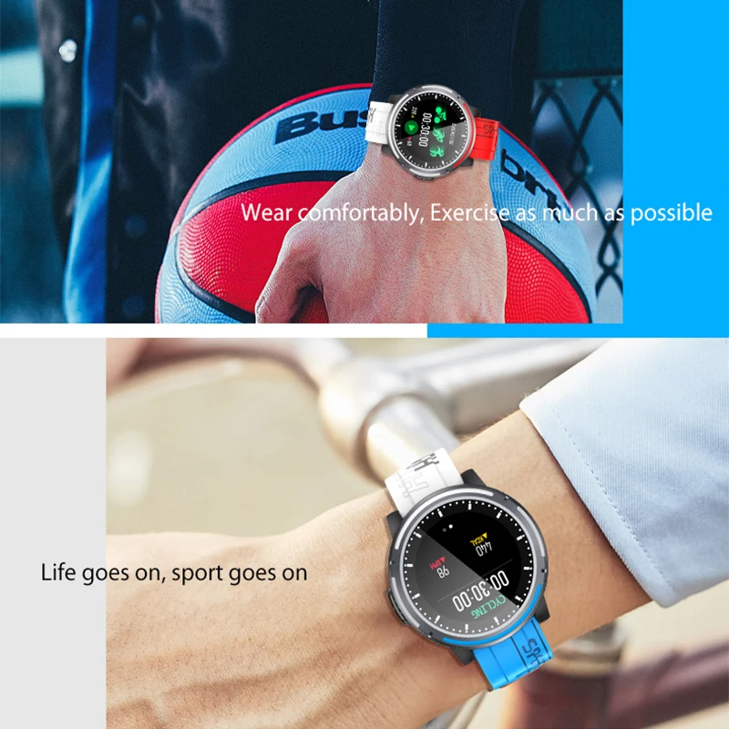 US $28.23 Geartronics S26 Smart Call Watch Bluetooth Men Women sports Fitness Tracker Heart Rate Monitor Blood Pressure Smartwatch