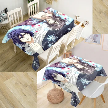

ShunQian Hakuouki Anime Tablecloth 3D Oxford Fabric Square/Rectangular Dust-proof Table Cover For Party Home Decor TV Covers