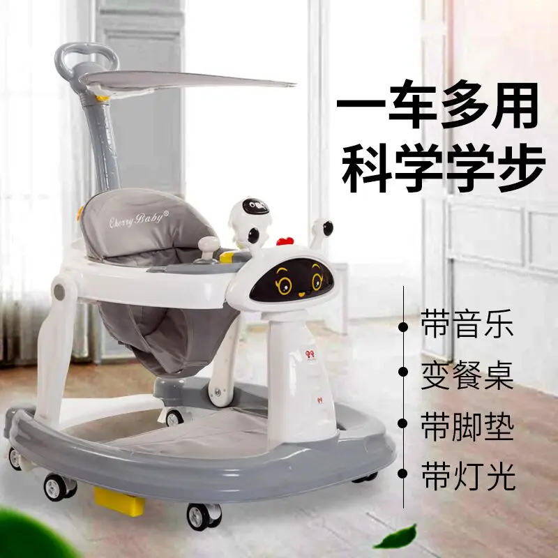 Baby Stroller Anti-o Leg Anti Rollover Walking Hand Push Can Sit Girl Boy Multifunctional 6-12 Months | Мать и ребенок