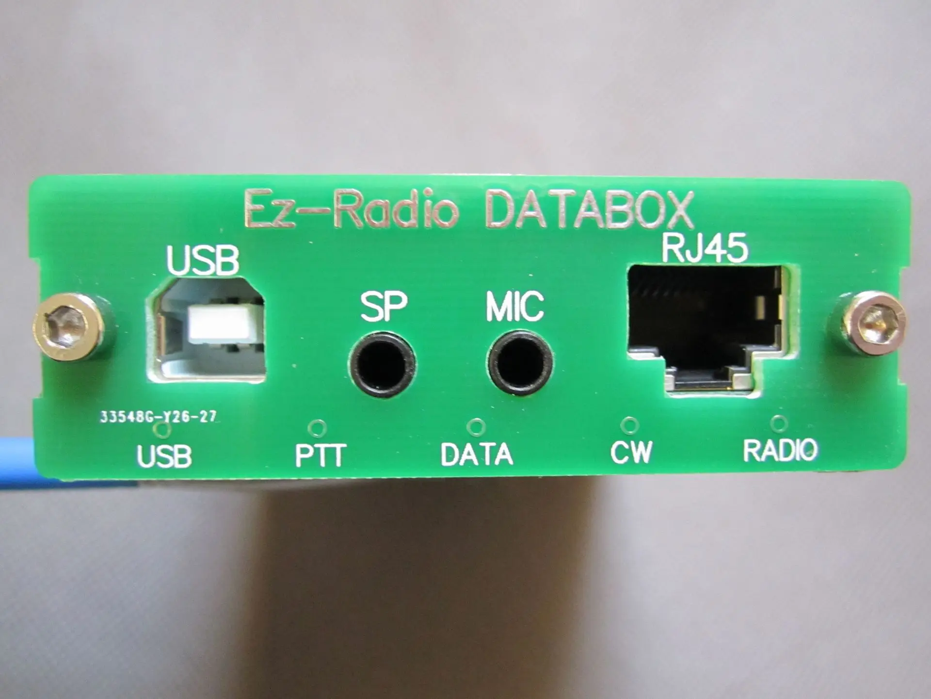 Ez-rádio databox para ft-817 857 897 conector