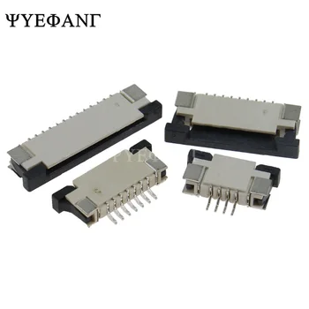 

5PCS FPC Connector 1.0mm Pull-up Top Connector 4/6/8/10/12/14/16/18/20/22/24/26/30P