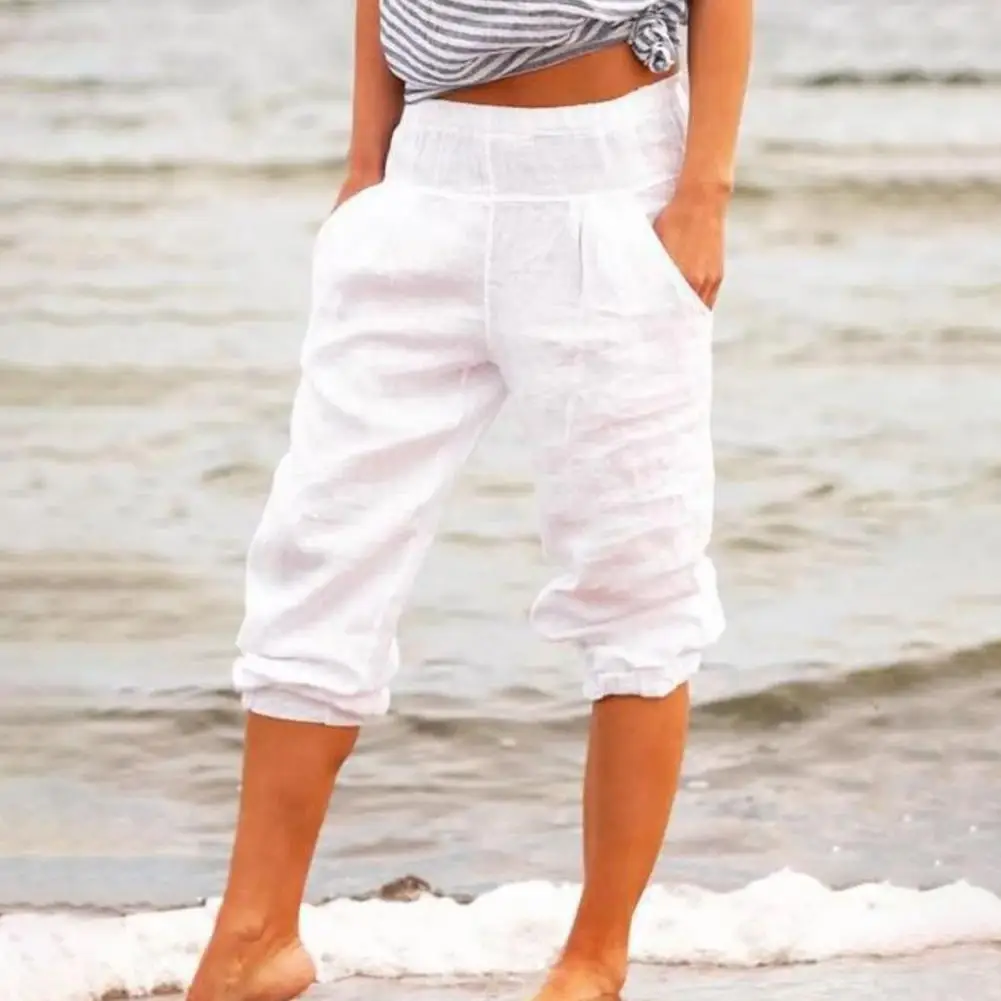 Womens Capri Pants With Pockets