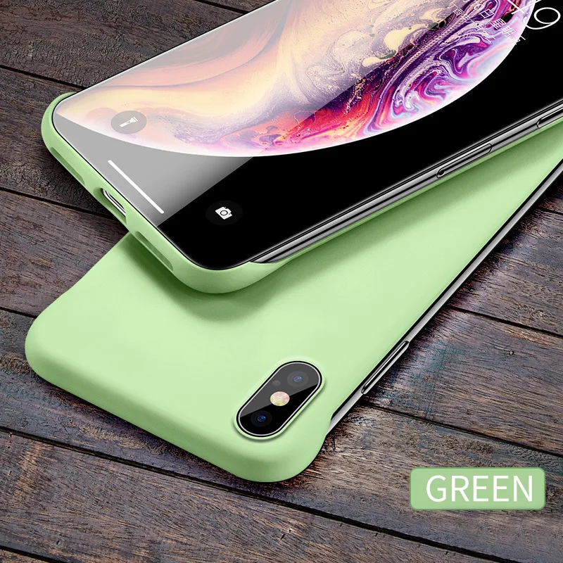Бескаркасный жесткий чехол для Samsung Galaxy S8 S9 S10 Plus S10E Note 8 9 10 Plus ультратонкий Жидкий чехол для ПК Galaxy S10+ Note 10