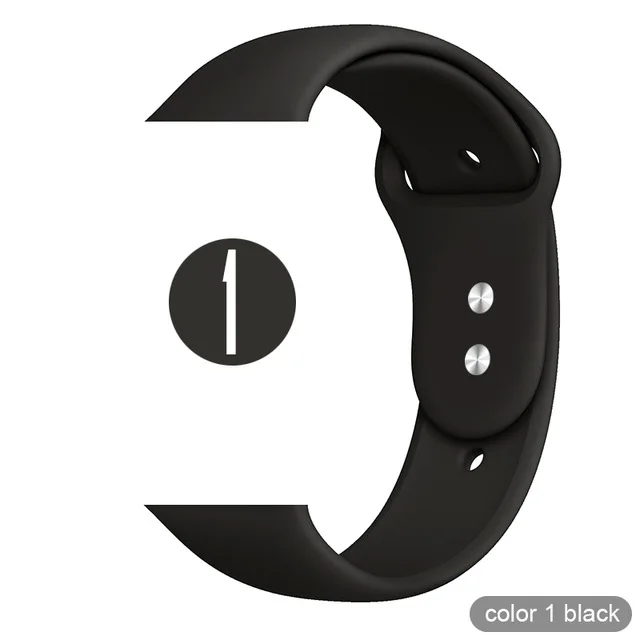 Спортивный ремешок Weiche Silikon für Apple Uhr 5 4 3 2 1 38 мм 42 мм ремешок Gummi нарукавная повязка für Iwatch серия 5 4 40 мм 44 мм - Цвет ремешка: Blue pink
