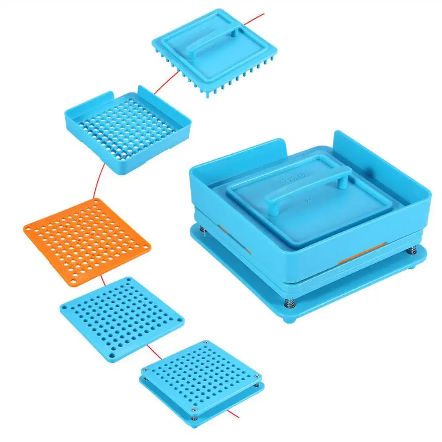 

New capsule filler machine Practical Pro 100 Holes Capsule Filler Size 0 Capsule Filling Manual Machine Flate