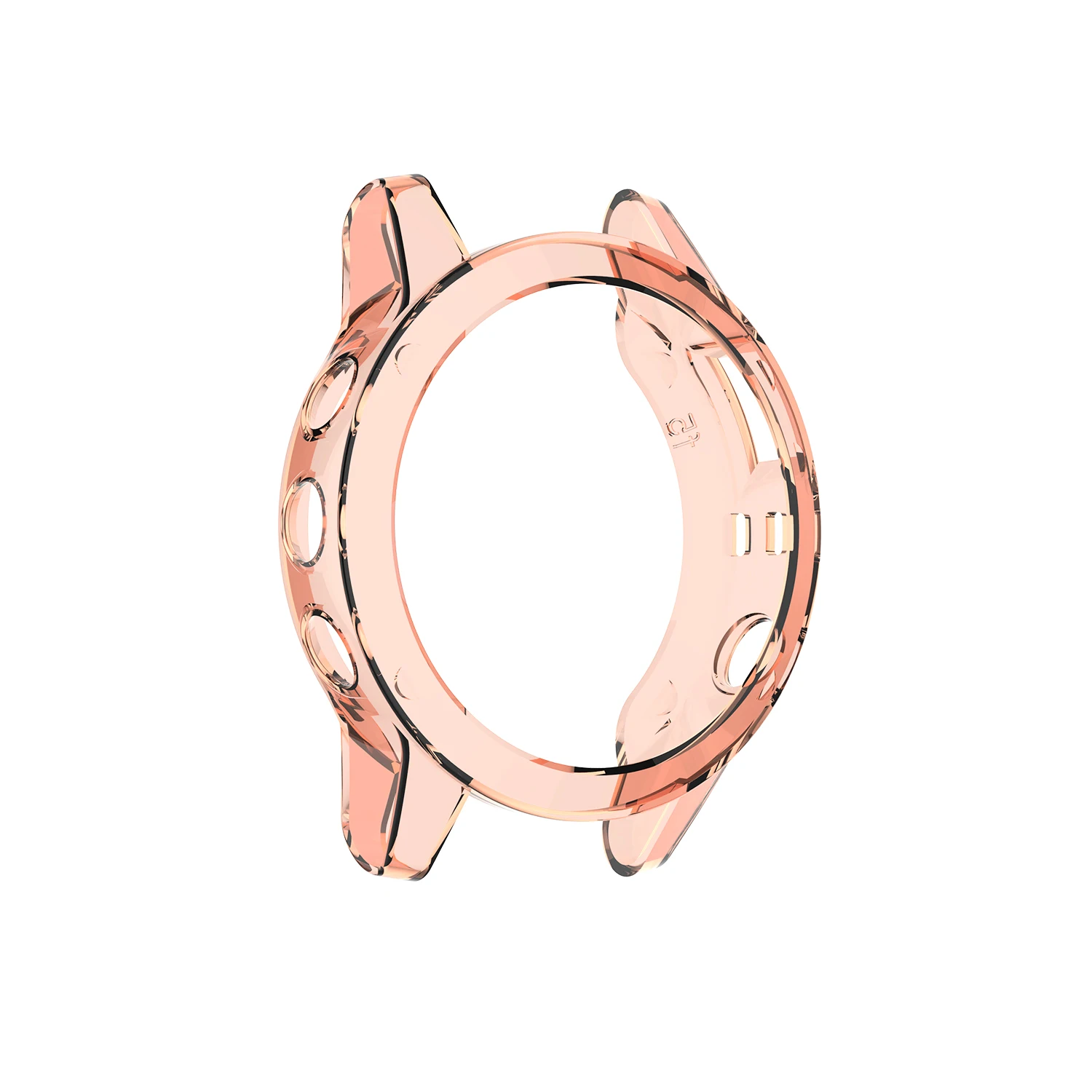 Pink Для Garmin Fenix 5 5S 5x ТПУ силиконовый чехол для часов, умный браслет, защитная рамка, сменный противоударный прозрачный чехол s - Цвет: Pink